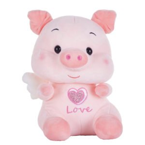 puerquito con alas peluche kubi